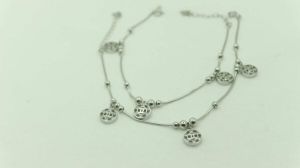 Women Silver Anklet 0001