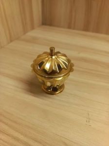 2 Inch Brass Kumkum Box