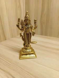 6 Inch Brass Murugar Statue