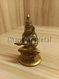 4 Inch Brass Annapurani Statue