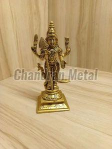6 Inch Brass Murugar Statue