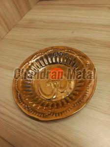 6 Inch Round Pooja Thali