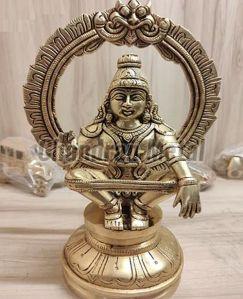Brass Ayyappa Statue