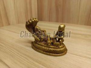 Brass Laxmi Vishnu Statues