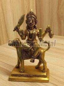 Brass Lord Bhairav Statue