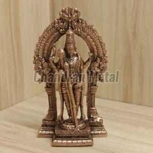 Copper Murugan Statue