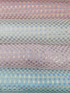 Rabbit Fur Leaser Foil Fabric
