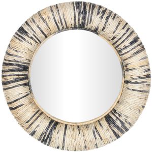 Banana Fibre Decorative Wall Frame Mirror