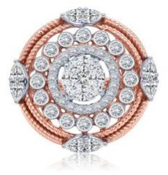 Women Glamorous Diamond Cocktail Ring