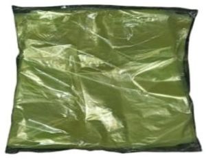 17x23 Inch Green Plastic Carry Bags