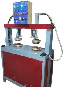 Hydraulic Double Die Paper Plate Making Machine