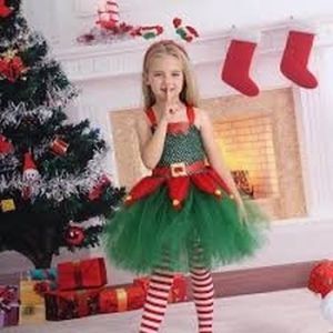 Girls Christmas Dress