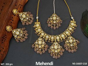 NS-16607-218 Antique Necklace Set