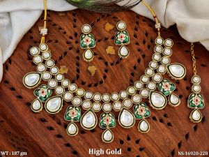 NS-16920-228 Kundan Necklace Set