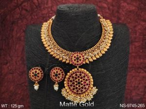 NS-9745-265 Kemp Stone Necklace Set