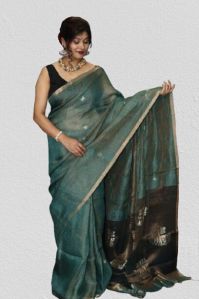 Jay Shree  Tissue Linen Silk Saree