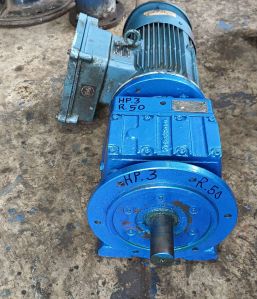 3 HP Helical Geared Motor