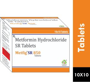 Metfig SR 850mg Tablet
