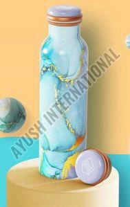 1000 Ml Designer Copper Water Bottle