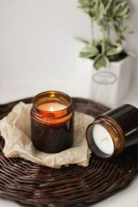 Glass Jar Scented Candle