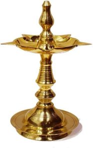 Pure Brass Diya Stand