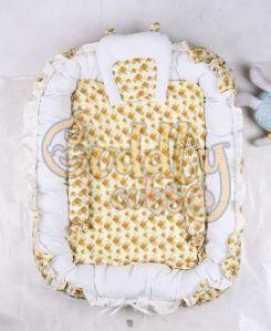 Baby Sunny Elephant Snuggles Comfort Cotton Mattress with Pillow