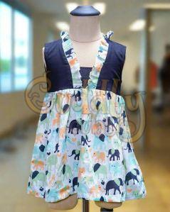 Girls Animal Parade Ruffle Frock