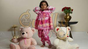 Girls Angrakha Kurta Set