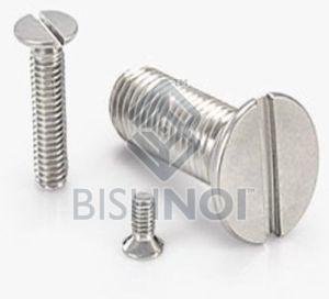 Slotted Countersunk Head Screws