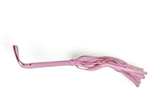 Pink Leather Bdsm Flogger