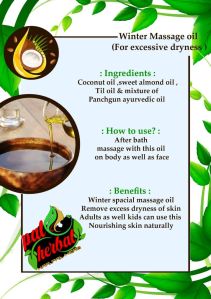 Herbal Massage Oil