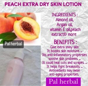 Herbal Peach Moisturing Body Lotion