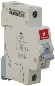 B 10 Havells Single Pole MCB Switch