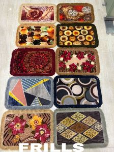Frill Cotton Door Mats