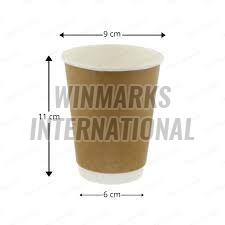 Disposable  350ml Double Wall Paper Cup