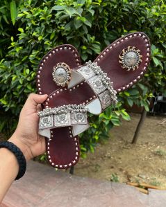 Jewel Kohlapuri Slipper