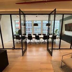Sliding & Swing Glass Wood Door