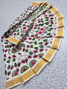 Kerala Cotton Saree