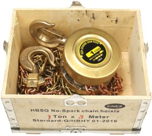 Non-Spark Chain Block &ndash; Safe Lifting Solution for Hazardous Environments