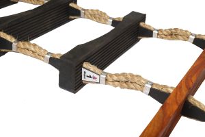 aluminium clamped pilot ladder