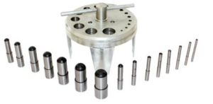 Punching Tool &AMP; Die Set &ndash; Precision Hole Cutting Kit for Sheet Metal &AMP; Panels