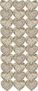Heart Jute Rug