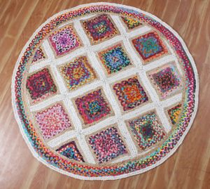 Round Natural Rug
