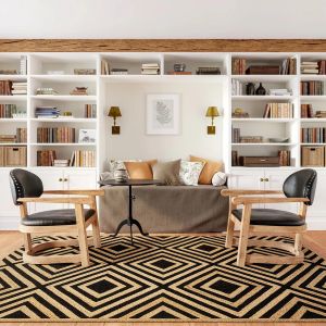 Hand Woven Natural Jute Rug