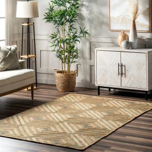 Hand Woven Natural Jute Rug