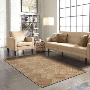 Hand Woven Natural Jute Rug