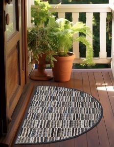 Natural Fiber Rugs, Hand Woven Hearth Rug