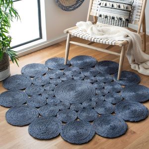 Handmade Boho Farmhouse Jute Carpet