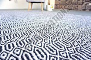 Rectangle Printed Cotton Floor Rug