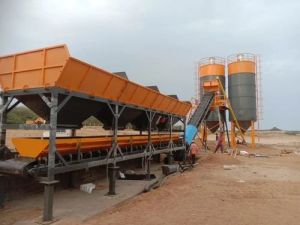 Stationary Inline Concrete Batching Plant